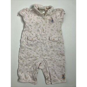 World Of Beatrix Potter Pink Cotton One Piece 6 Months Baby Girl READ